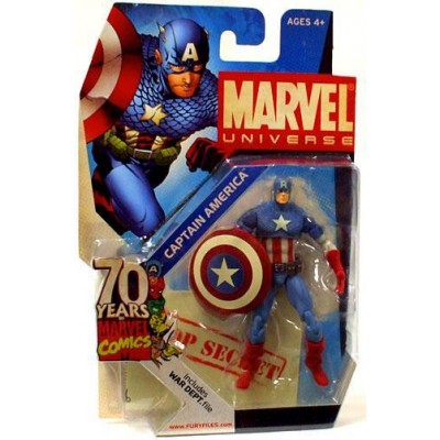 70 Years of Marvel Comics Captain America Action Figure   